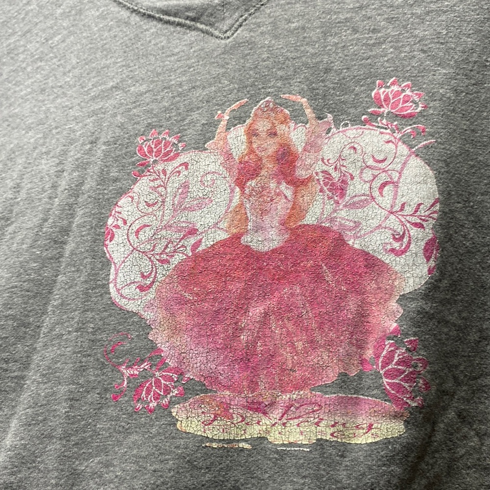 Female kids long sleeve medium shirt “princess” shirt